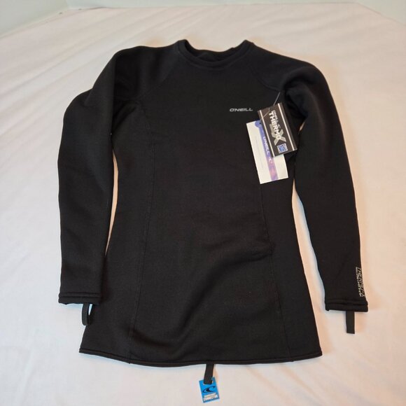 O'NEILL Women's Thermo X Long Sleeve Insulative Top Sz: S Black - Picture 2 of 12